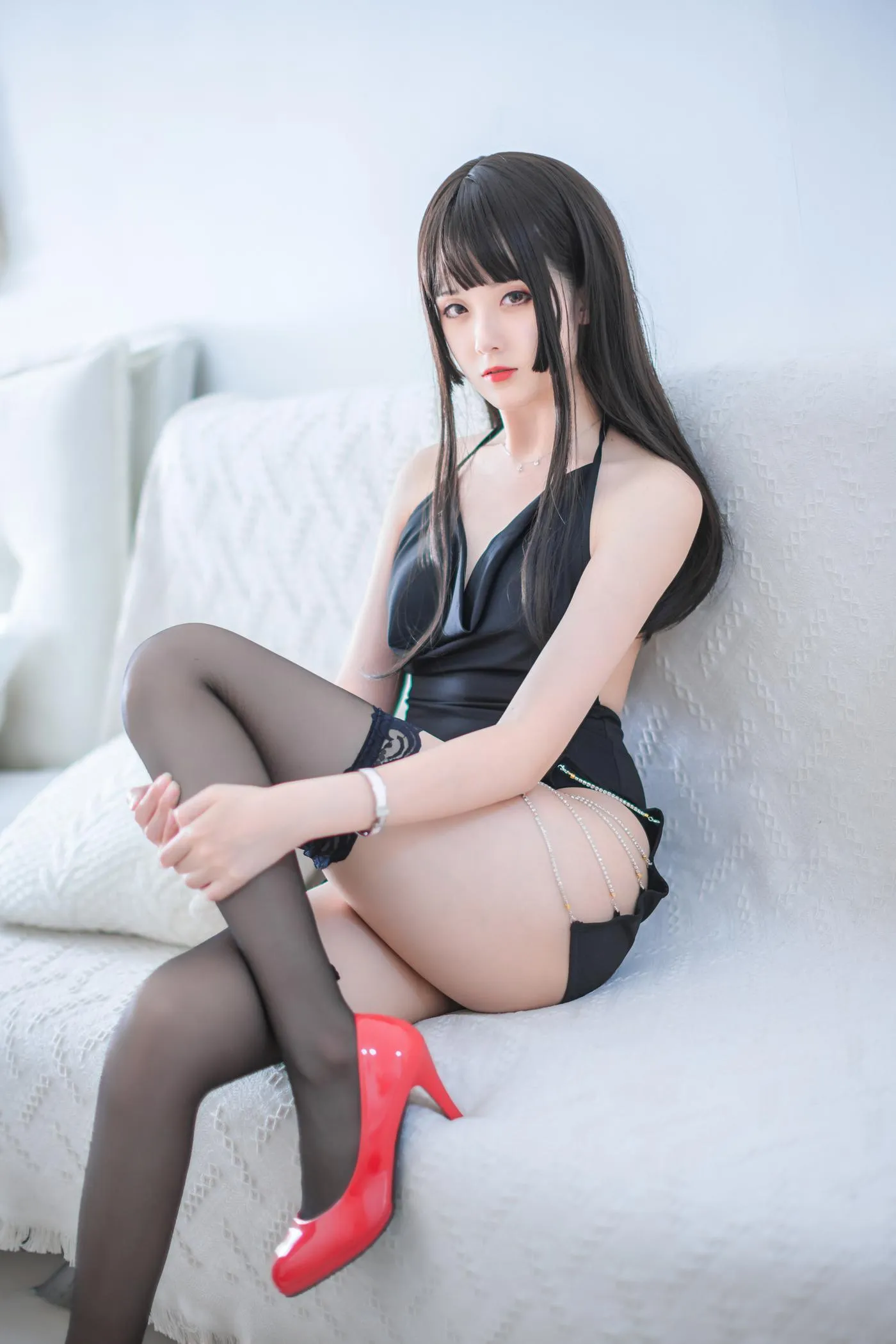 Akisoso秋楚楚 – NO.27 黑裙正片 [17P]插图6
